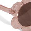 Lunettes de soleil junior Glitter Rose Fleur (5-10 ans)  par Konges Slojd