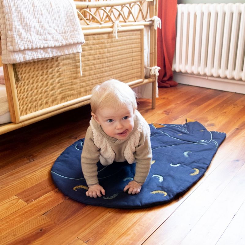 Tapis d'éveil Renard Bleu L'oiseau bateau Ambiance 2