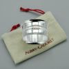 Rond de serviette Godrons personnalisable (métal argenté) Aubry-Cadoret Ambiance 5
