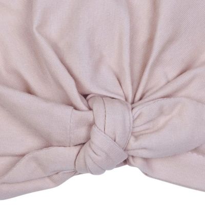 Bonnet de naissance noué Nude