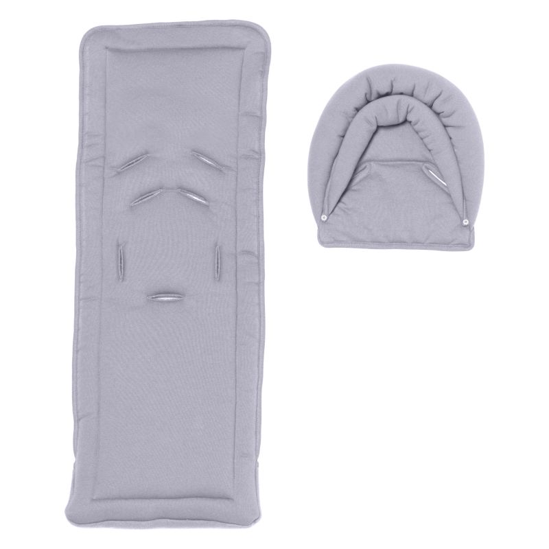 Kit de naissance pour poussette canne double Twixx gris perle Red Castle