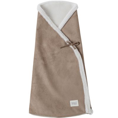 Couverture polaire nomade Eskimo Suede Almond