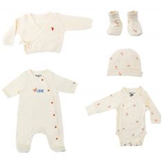 Coffret de naissance Maternity Love 5 pièces (naissance) - Domiva
