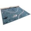 Tapis de jeu rectangulaire Deep Blue (123 x 180 cm)  par Nattiot