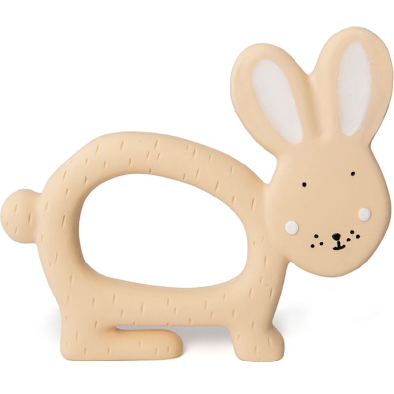 Jouet de préhension en caoutchouc lapin Mrs. Rabbit Trixie