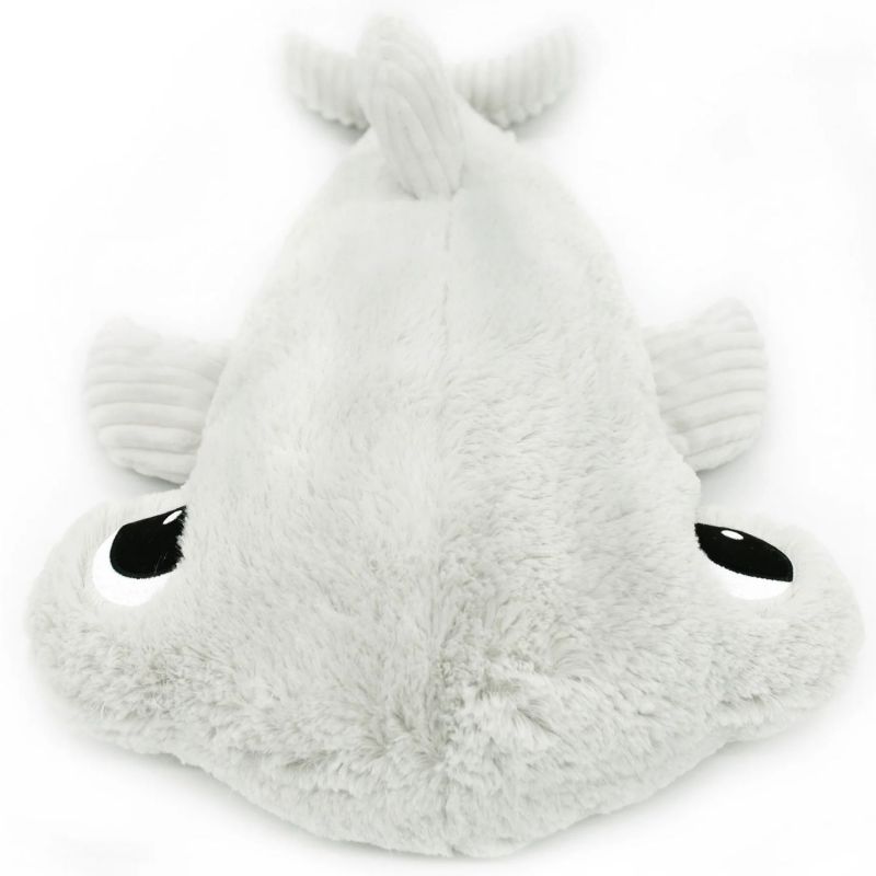 Peluche Requin maman et bébé Les Ptipotos Gris clair (57 cm) Les Déglingos Produit 3