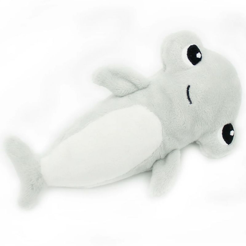 Peluche Requin maman et bébé Les Ptipotos Gris clair (57 cm) Les Déglingos Produit 5