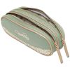 Trousse 2 compartiments Glossy Green Caméléon Produit ouvert 3
