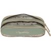 Trousse 2 compartiments Glossy Kahki Caméléon Produit ouvert 3