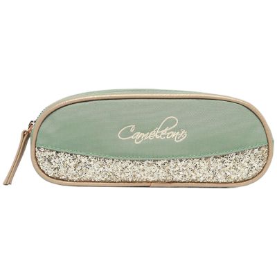Trousse 2 compartiments Glossy Green
