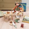Set repas camping en bois Amadeus Les Petits Ambiance 2