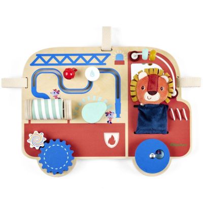 Panneau d'activités Camion de pompier Jack