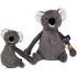 Peluche Les Ptipotos Koala gris (28 cm) - Les Déglingos