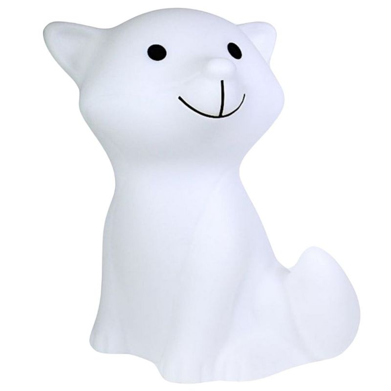 Veilleuse et enceinte bluetooth César blanc (46 cm) Atelier Pierre Junior