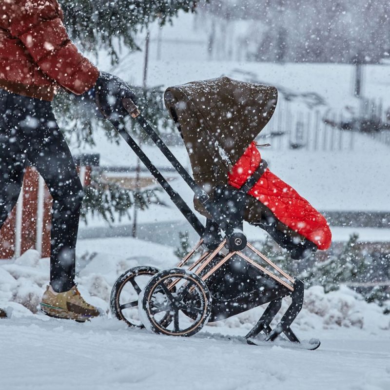 Skis pour roues avant poussettes PRIAM Black Cybex Ambiance 6