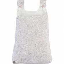 Vide-poches à suspendre en tricot Confetti naturel  par Jollein
