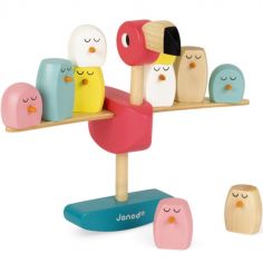 Jeu d’équilibre Flamant rose Zigolos (26 cm) - Janod 