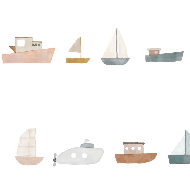 Sticker frise murale Bateaux - Reconditionné Mimi'lou Produit 2