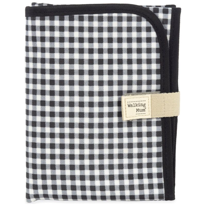Tapis à langer I Love Vichy Noir Walking Mum Produit 1