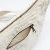 Sac banane Andrea Velours Beige Hindbag Produit 6