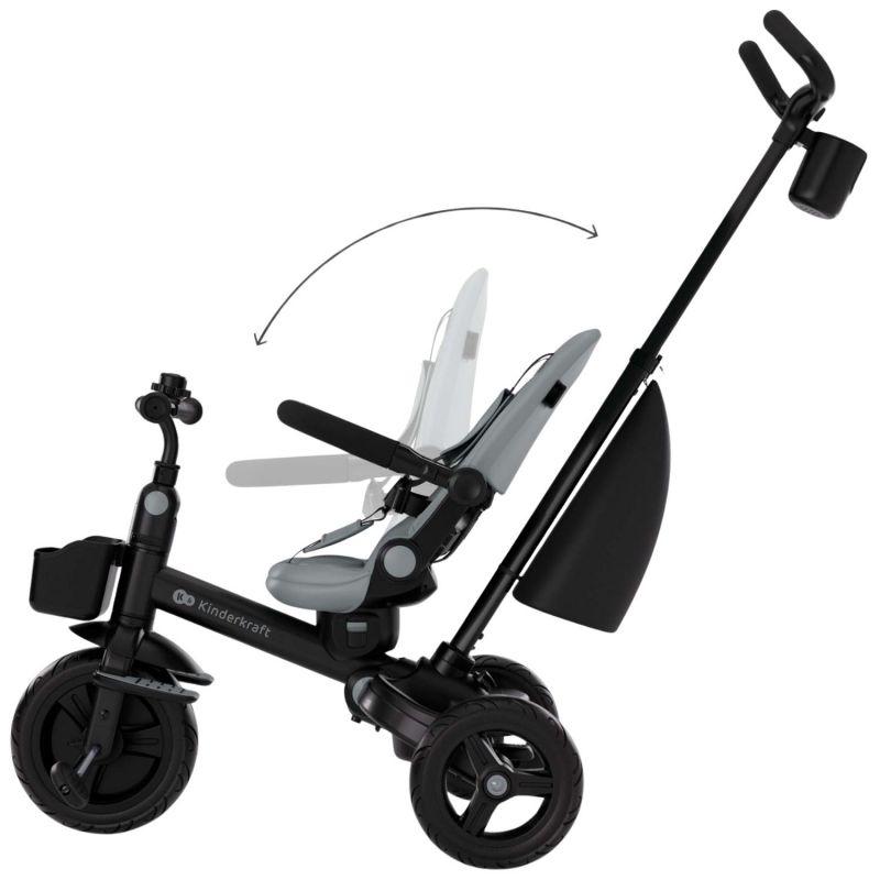 Tricycle évolutif Aveo 2 Plus Grey Kinderkraft Produit 4