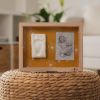 Cadre photo empreintes Classique Daisy Ochre  par Petit Artichaut