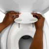 Réducteur de toilette semi-permanent Flip & Sit Ingenuity Ambiance 6