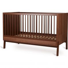 Lit bébé évolutif Ashi Chestnut (140 x 70 cm) - Quax