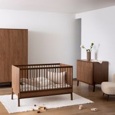 Lit bébé évolutif Ashi Chestnut (140 x 70 cm)