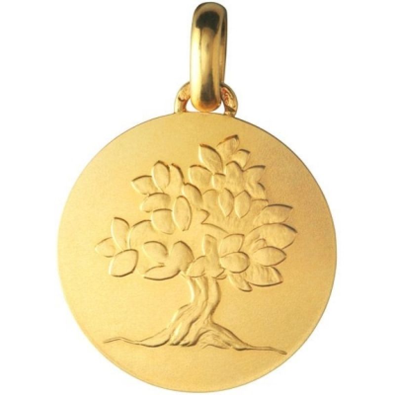 Médaille Je Grandirai comme un Arbre (or jaune 750°) Monnaie de Paris
