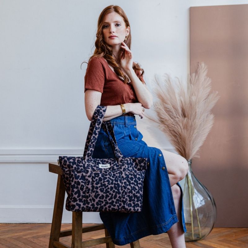 Sac à Langer Madrid Léopard Béaba Ambiance 2