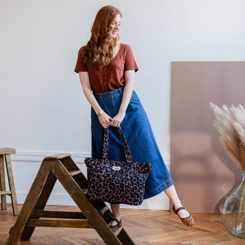 Sac à Langer Madrid Léopard Béaba Ambiance 5