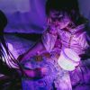 4 cubes lumineux Lila violet - Reconditionné Glo Pals Produit 6