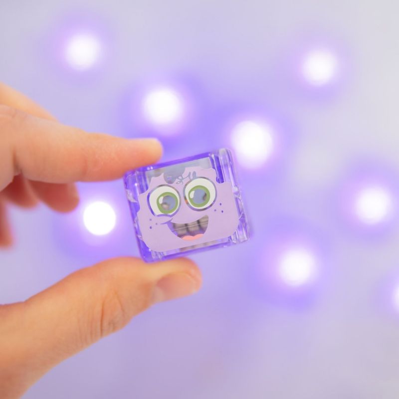 4 cubes lumineux Lila violet - Reconditionné Glo Pals Produit 5