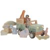 Voiture de Safari et animaux en bois Safari Friends Little Dutch Produit 1