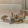 Voiture de Safari et animaux en bois Safari Friends Little Dutch Ambiance 8