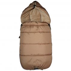 Chancelière thermique AKIKO sand et camel pour poussette - Kaiser