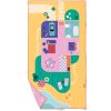 Serviette de plage 2 en 1 Maison de poupées (180 x 100 cm) Quut Produit 1
