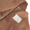 Sac à poussette Lin français noisette  par Nobodinoz