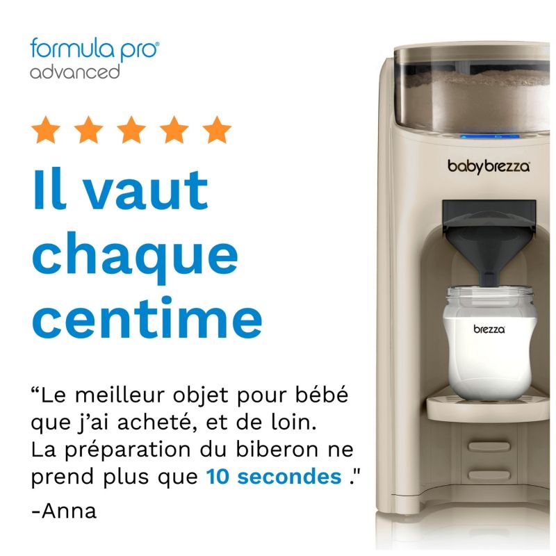 Préparateur de biberon Formula Pro Advanced Oatmeal babybrezza Produit 7