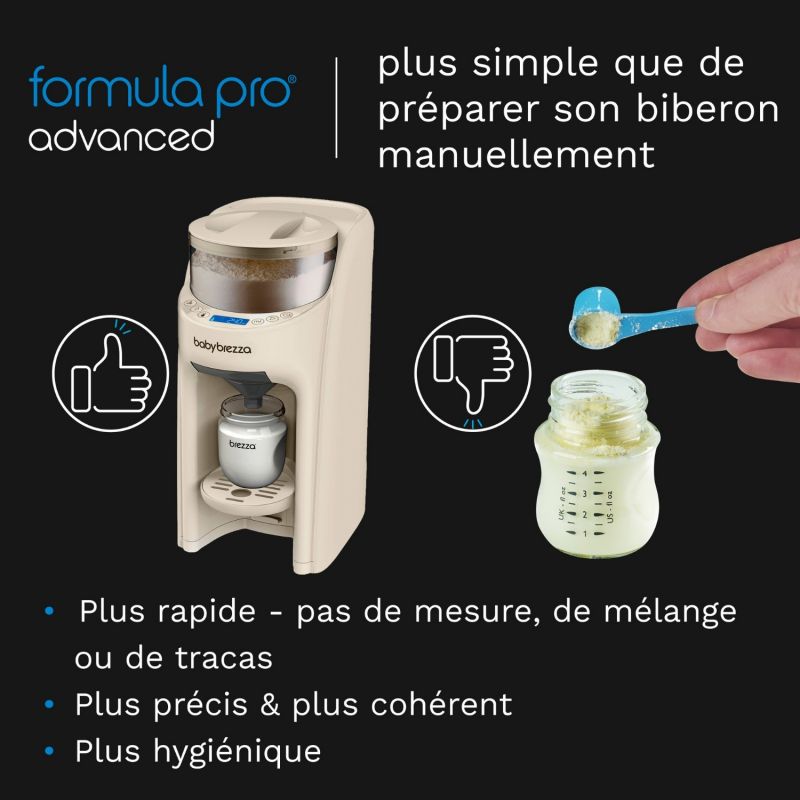 Préparateur de biberon Formula Pro Advanced Oatmeal babybrezza Ambiance 9