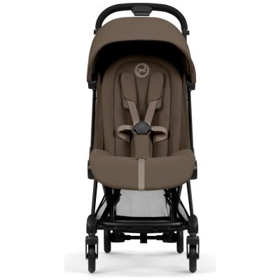 COŸA Confort 2026 Poussette ultra-compacte et Châssis Matt Black Coconut Brown
