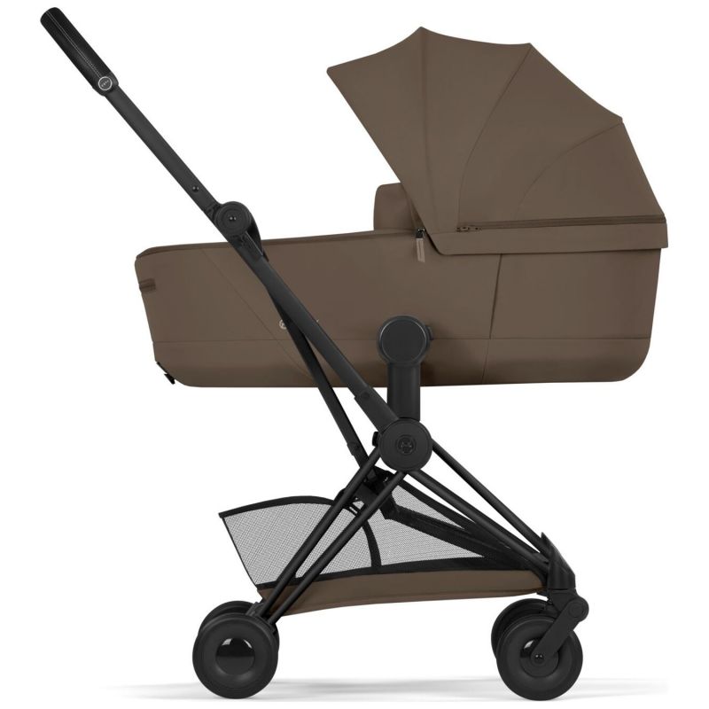COŸA Confort 2026 Poussette ultra-compacte et Châssis Matt Black Coconut Brown Cybex Produit 4