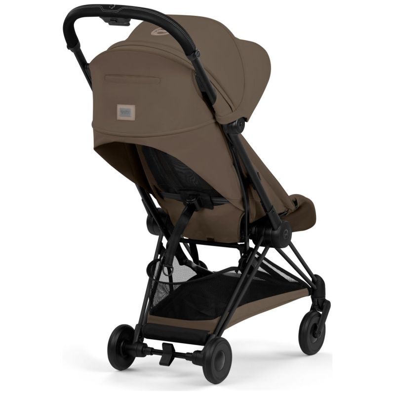 COŸA Confort 2026 Poussette ultra-compacte et Châssis Matt Black Coconut Brown Cybex Produit 7