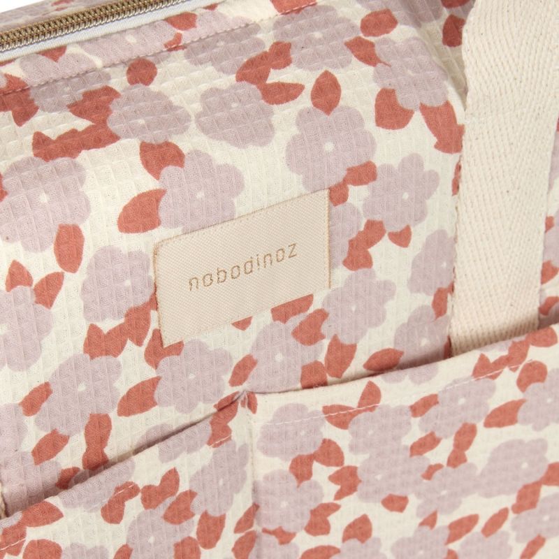 Sac à langer imperméable Gala Opera Mauve Sakura Nobodinoz Produit 5
