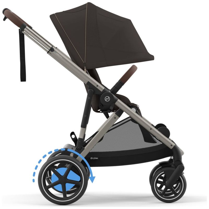 Poussette avec assistance électrique eGazelle S Chocolate Brown Cybex Produit 4
