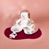 Peluche attache-sucette Ours Pantin Rose (20 cm) Doudou et Compagnie Ambiance 7