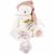 Variation Rose du produit Peluche attache-sucette Ours Pantin Rose (20 cm) de la marque Doudou et Compagnie