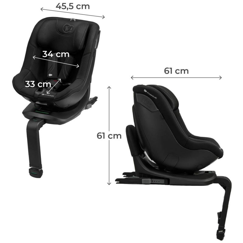 Siège auto I-Guard Pro i-Size Black (groupe 1-2-3) Kinderkraft Produit 9