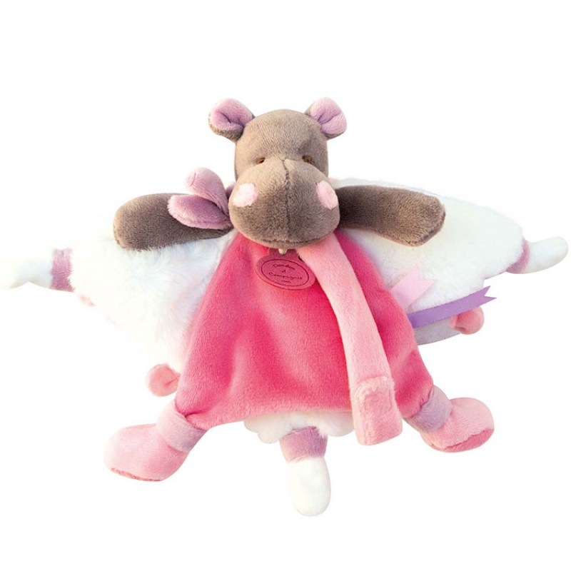 Doudou plat hippopotame Tatoo Doudou et Compagnie